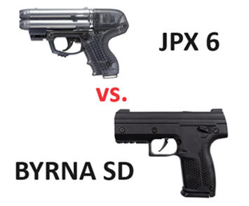JPX 6 vs Byrna SD