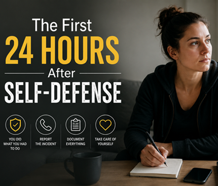 the first 24 hours after self defense