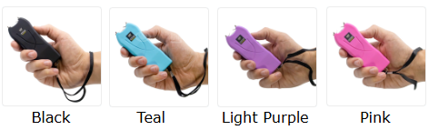 Lifeguard Stun Gun with Auto Stun Colors
