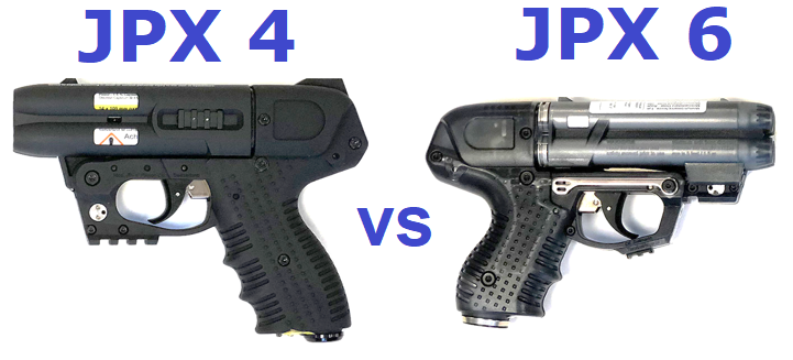 JPX 4 vs JPX 6 Pepper Spray Gun