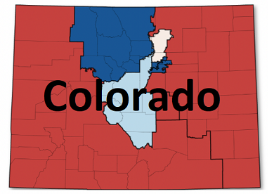 Map of Colorado