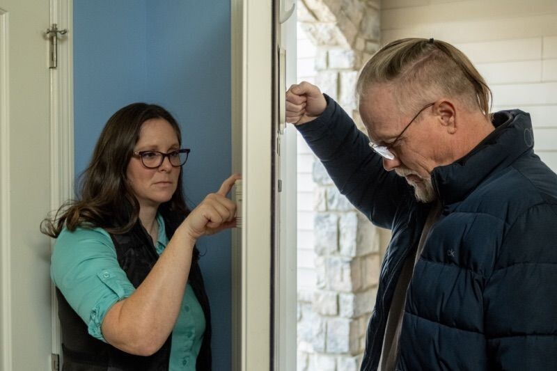 Door Pepper Spray