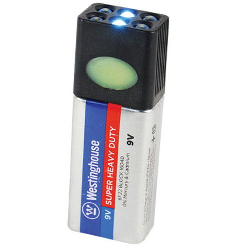Blocklite 9-Volt Battery LED Flashlight -