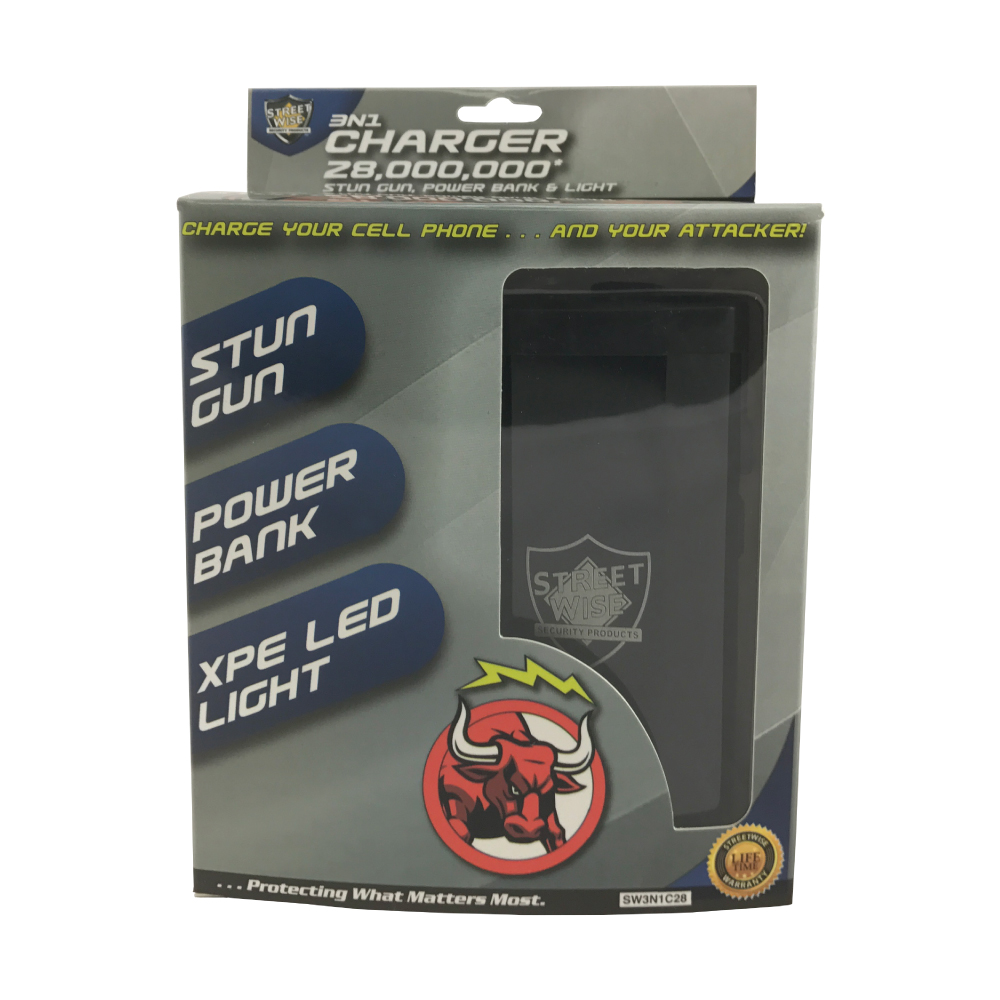 Stunner électrique (Taser) à Flash Police modèle HY-8810 4en1
