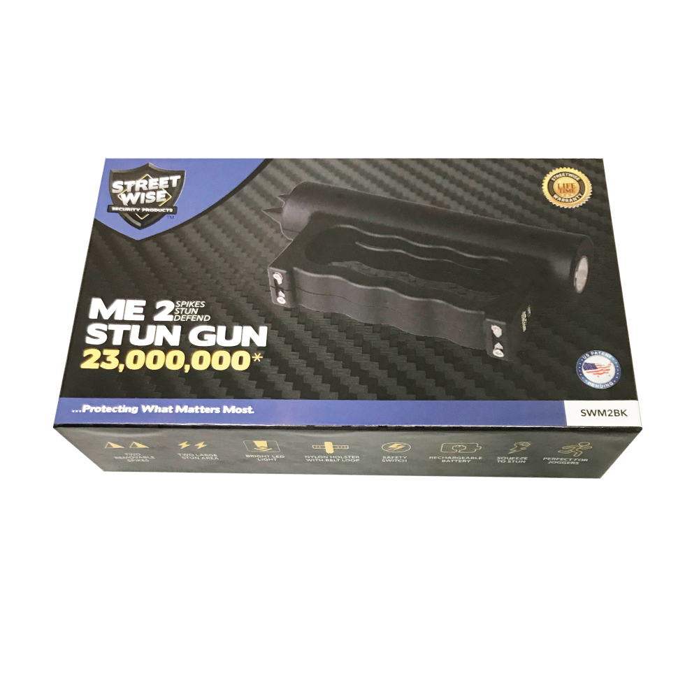 Streetwise Sting Ring Stun Gun w/ Key Ring, 18M Volts