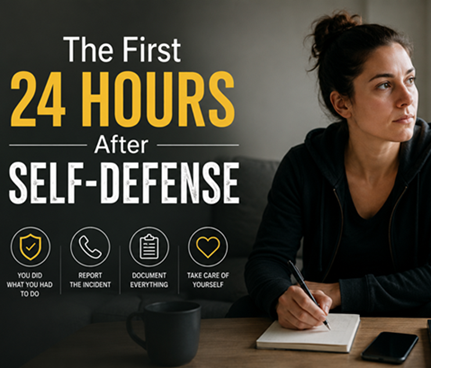 The First 24 Hours After Self-Defense: What to Say to Police, Lawyers, and Insurance