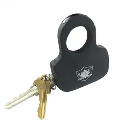 Streetwise Sting Ring 18,000,000 Stun Gun W/ Key Ring - Black