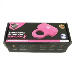 Streetwise Sting Ring 18,000,000 Stun Gun - Pink