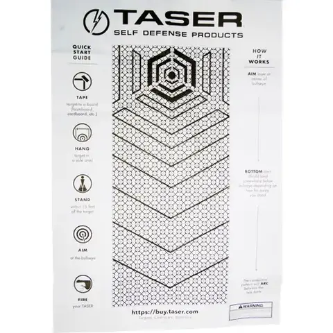TASER Practice Target