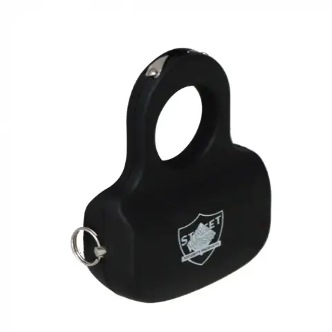 Streetwise Sting Ring 18,000,000 Stun Gun W/ Key Ring - Black